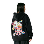 Load image into Gallery viewer, Blackpink x Takashi Murakami Pandakashi Dreams Hoodie Black
