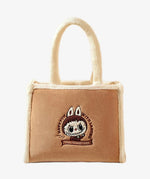 Load image into Gallery viewer, Classic Bag Series- LABUBU Plush Tote Bag (Brown)
