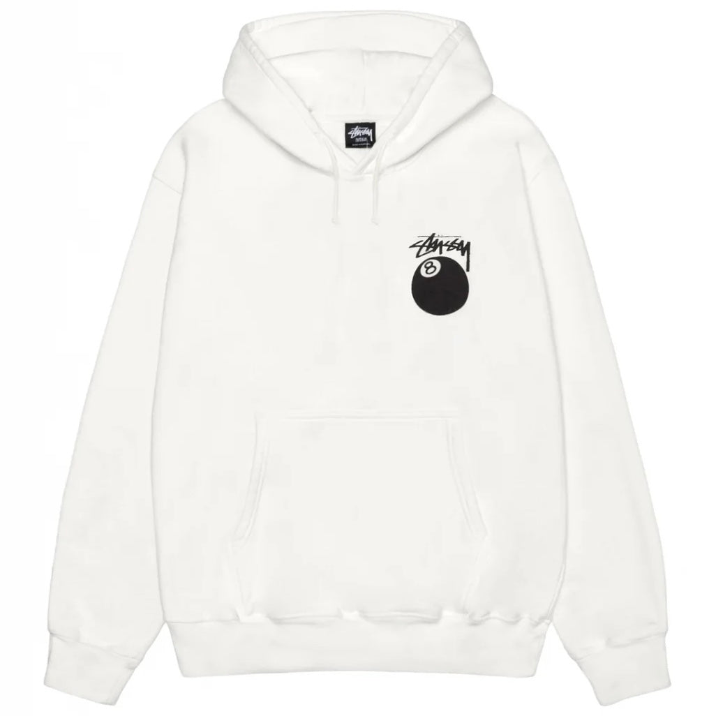 Stussy 8 Ball Hoodie Pigment Dyed Natural