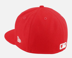 New York Yankees MLB Basic 59FIFTY Scarlet Red Fitted - New Era