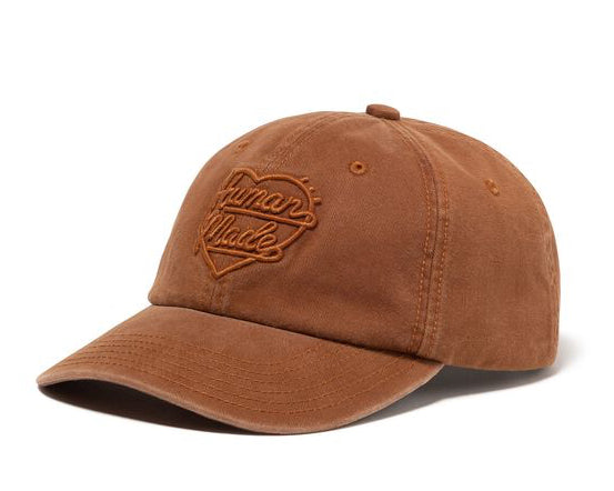 Human made 6Panel Twill Cap Brown