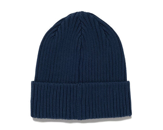 Human Made Cotton Rib Beanie Navy