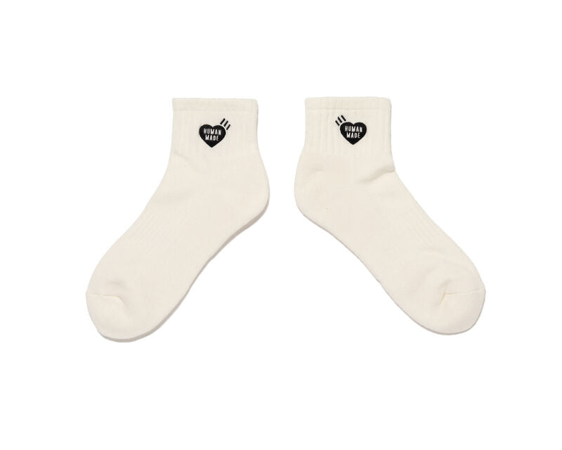 Human Made Pile Short Socks White