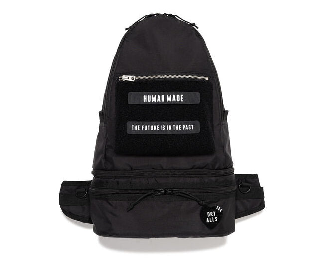 Human Made Military Backpack Black