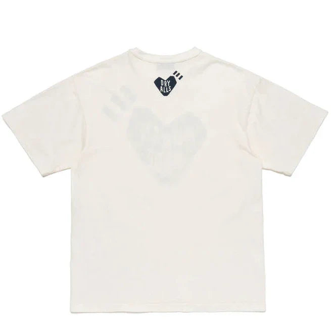Human Made Ningensei Heart  T-Shirt White