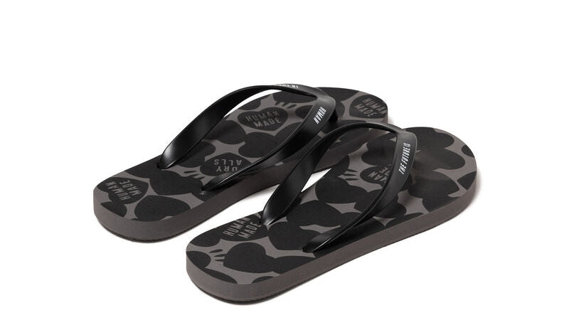 Human Made Beach Sandal Black