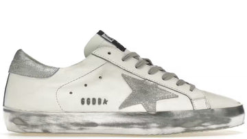 Golden Goose Super-Star White Silver