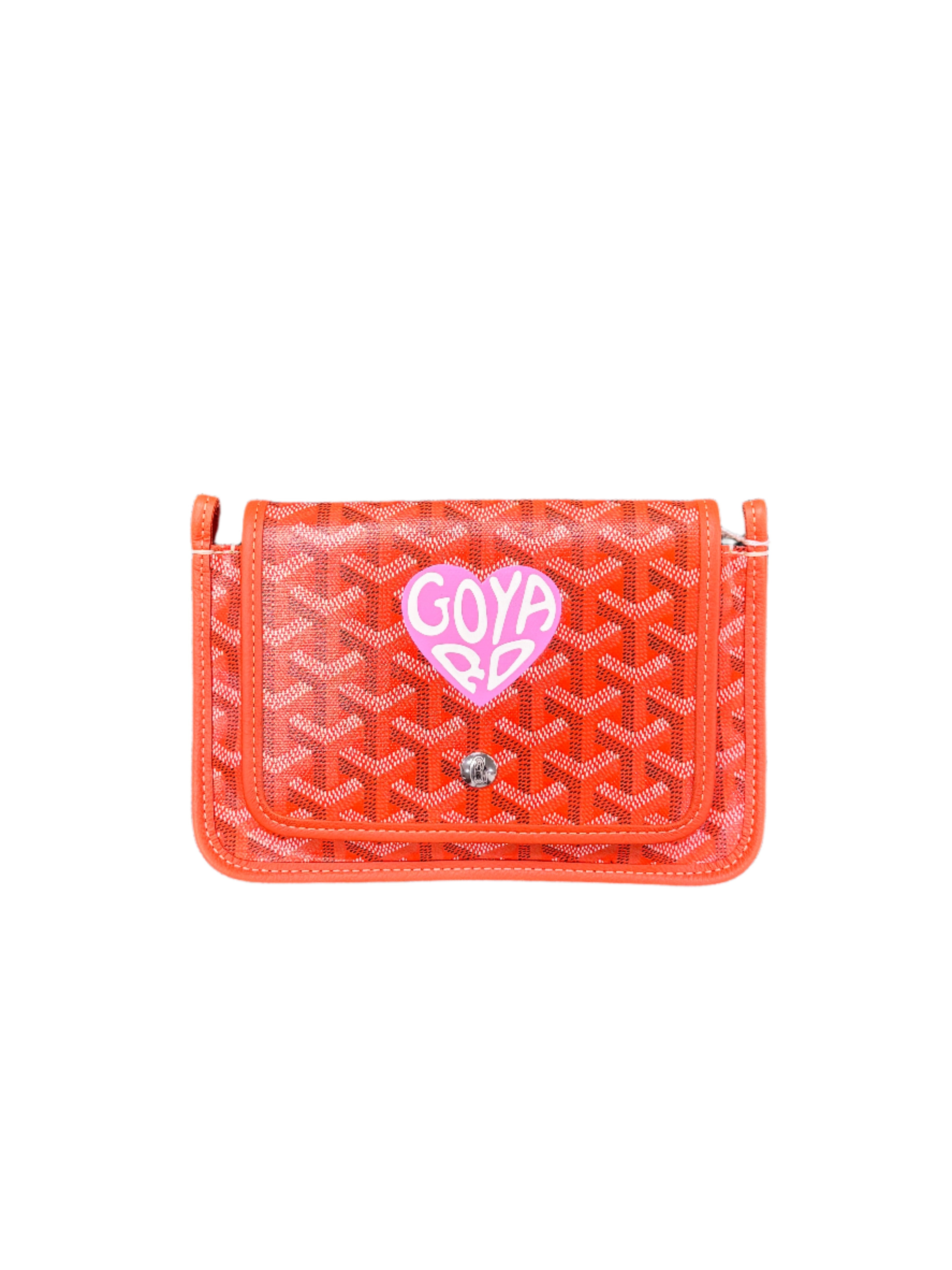 Goyard Plumet Pouch Orange (Painted)