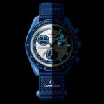 Load image into Gallery viewer, Swatch x Omega Bioceramic Moonswatch Mission to Super Blue
