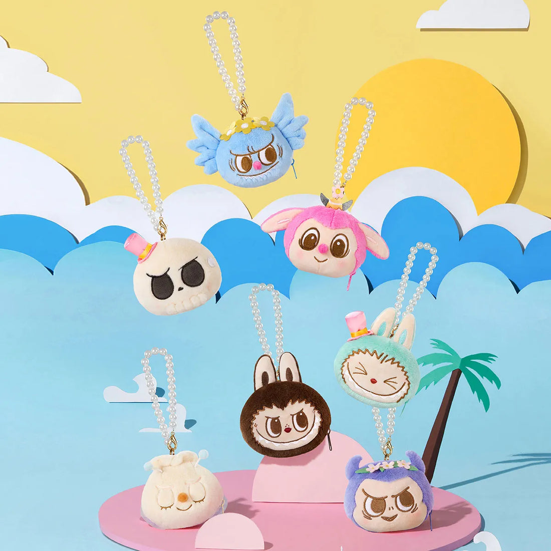 Pop Mart Labubu The Monsters Party Series Reversible Plush Doll (SOLD PER PIECE)