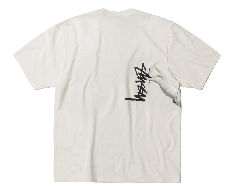 Stussy Lady Paris Pig. Dyed Tee Natural