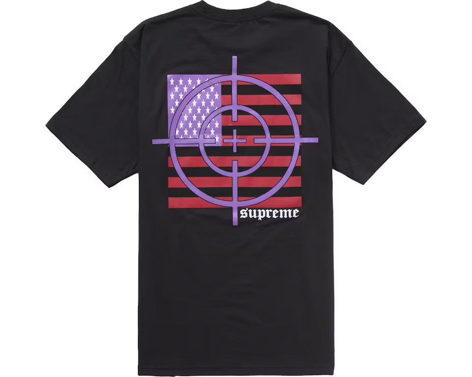 Supreme Target Tee Black