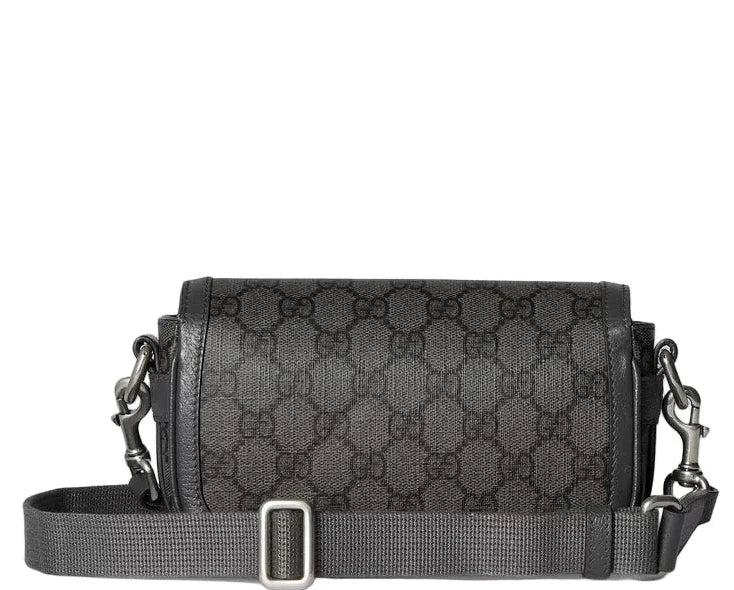 Gucci Ophidia Super Mini Shoulder Bag Grey