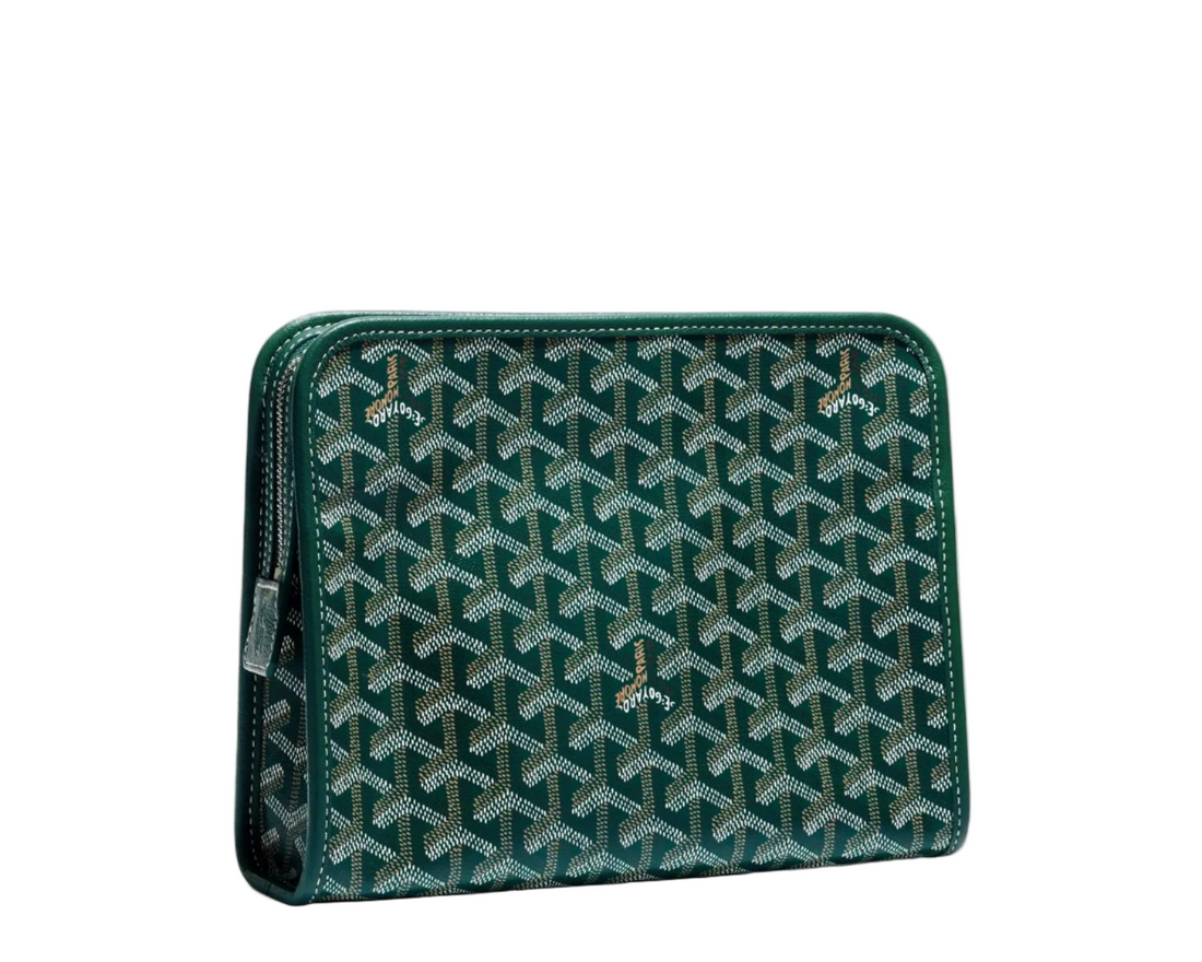 Goyard Jouvence MM Toiletry Bag Green “Like New”