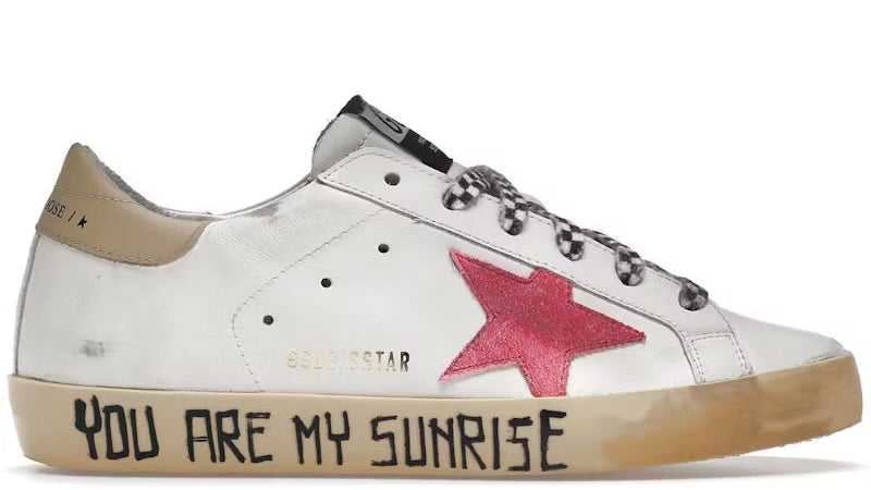 Golden Goose Super-Star You Are My Sunrise White Red (Women's)