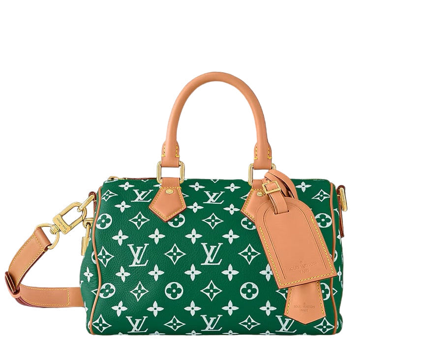 Louis Vuitton Speedy P9 Bandoulière 25 Monogram Leather Green