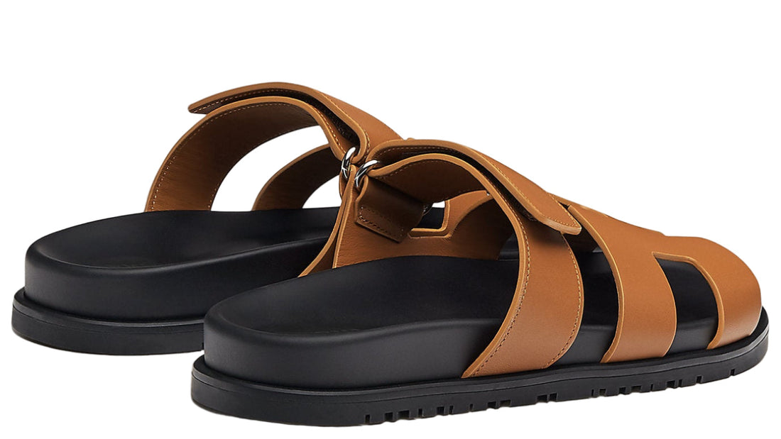 Hermes Chypre Sandal Natural Calfskin Leather