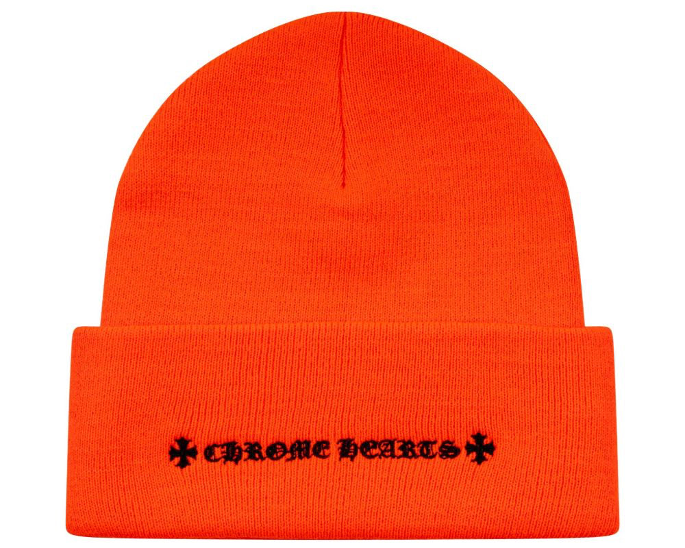 Chrome Hearts CH Beanie Hat Orange