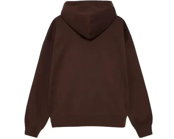 Stussy x Nike Fleece Zip Hoodie Brown