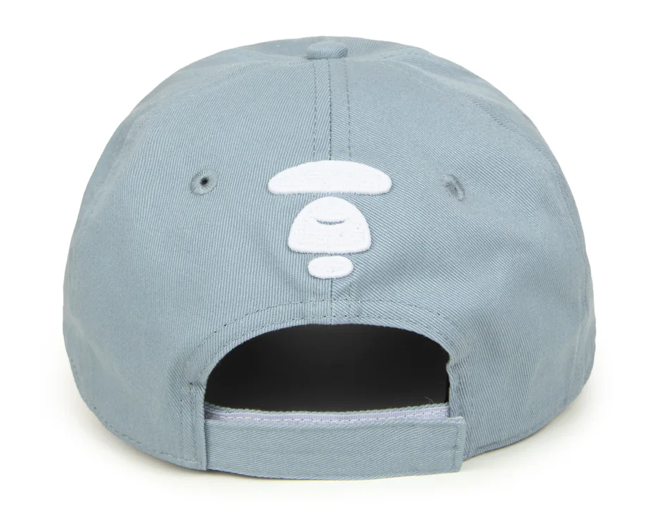 AAPE Men Letter "A" Logo patch cap Grey Blue