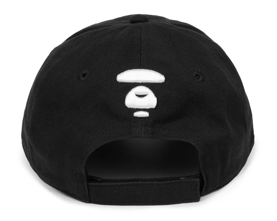 AAPE Men Letter "A" Logo patch cap Black