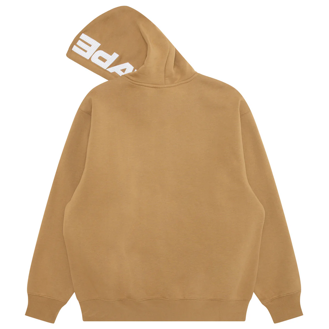 AAPE Men Zip Throughs AAPENOW moonface zip-up hoodie Light Beige