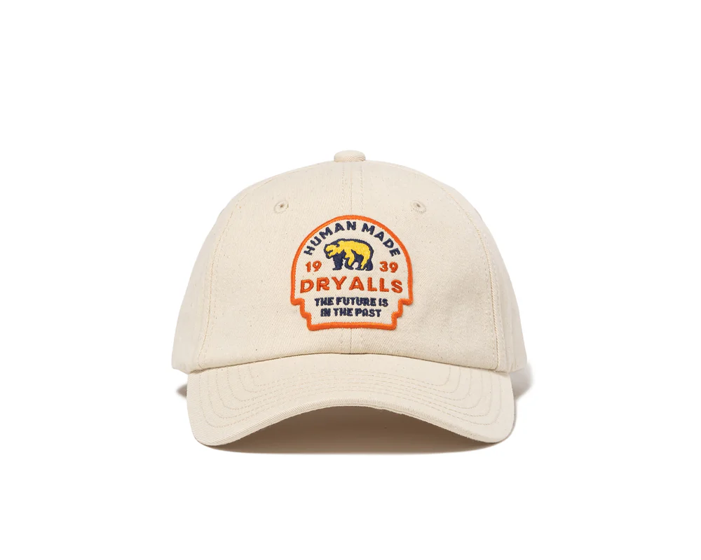 Human Made 6PANEL Twill Cap White