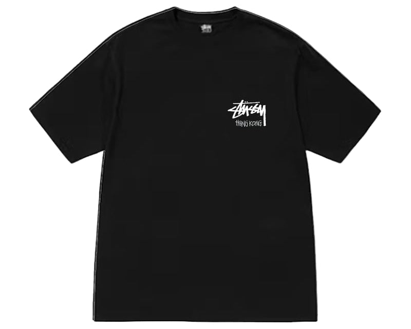 Stussy Hong Kong Tee Black