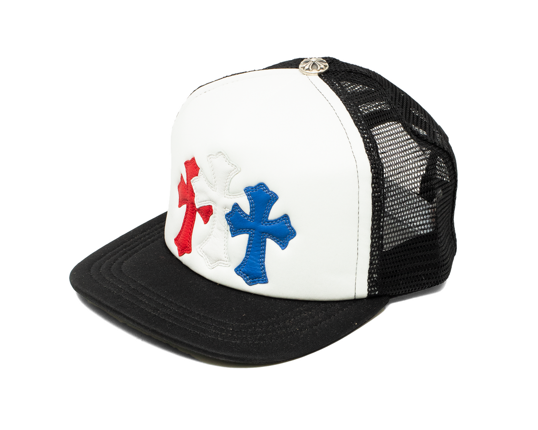 Chrome Hearts Cemetery Cross Patch Trucker Hat