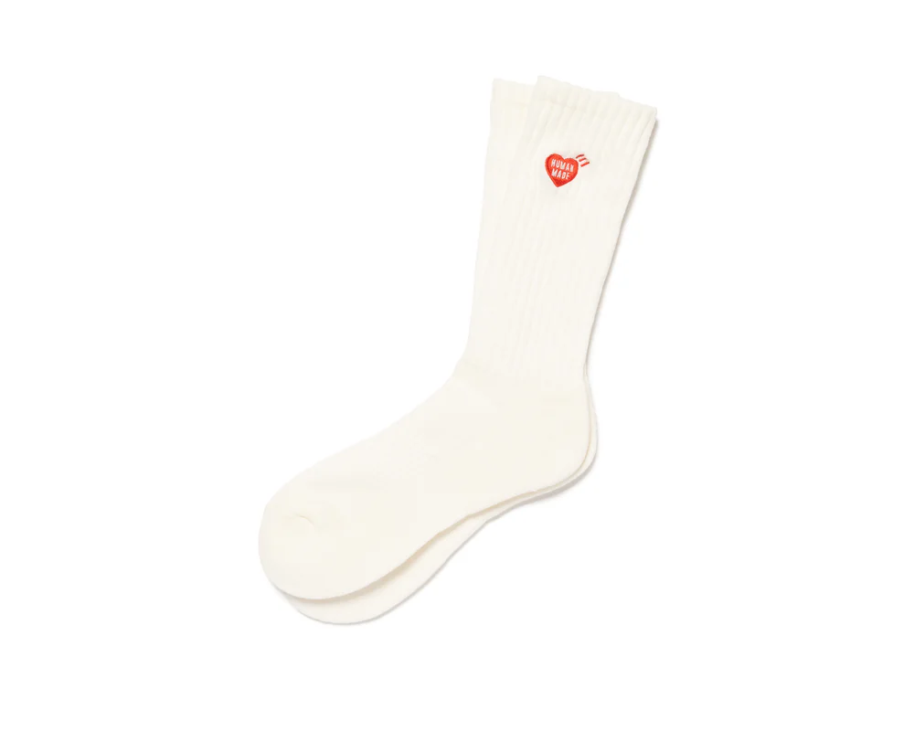 Human Made Pile Socks White
