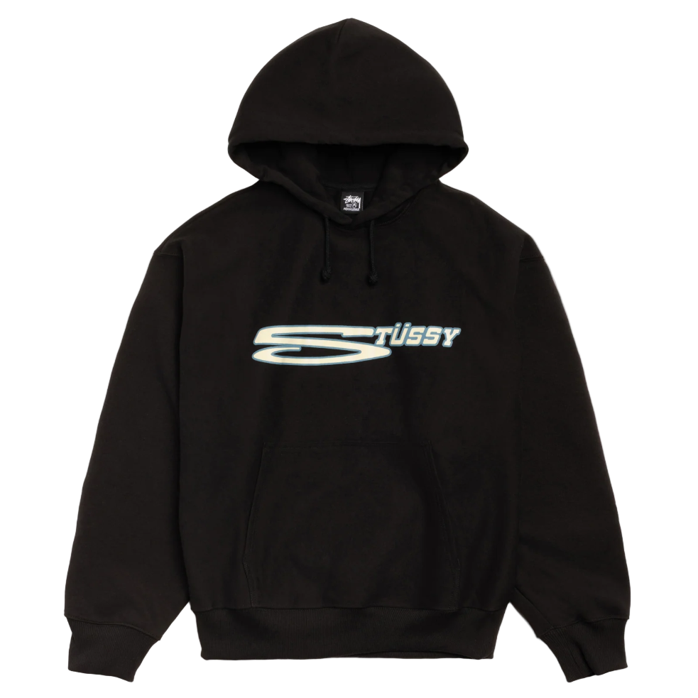 Stussy Stretch Hoodie Black