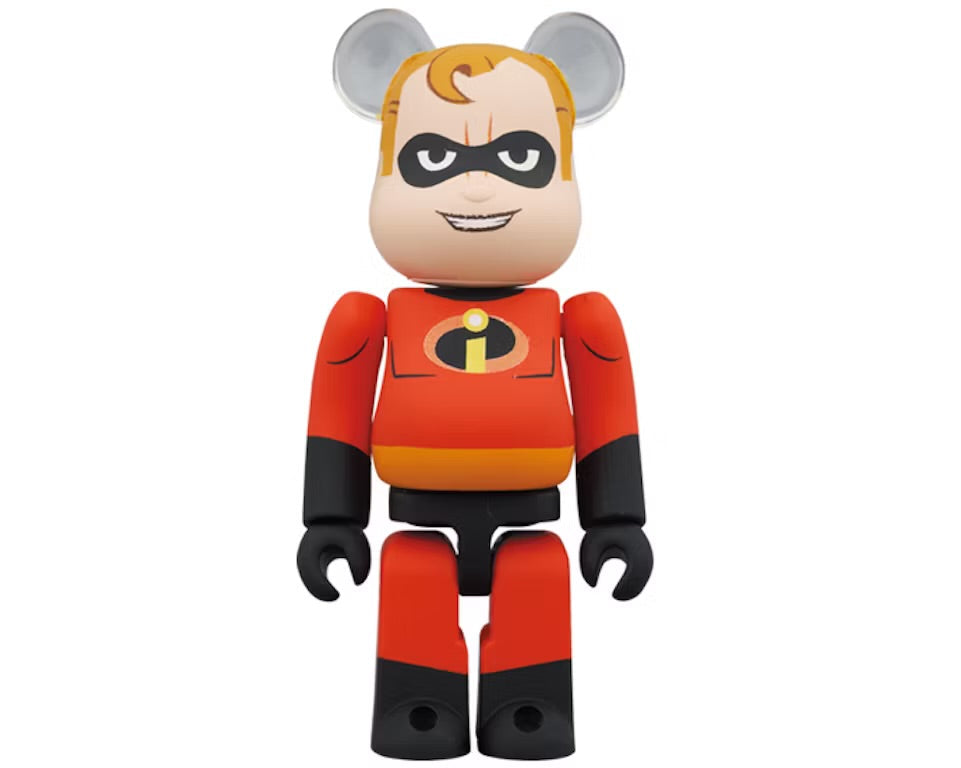 Bearbrick Disney Pixar Mr. Incredible 100% & 400% Set