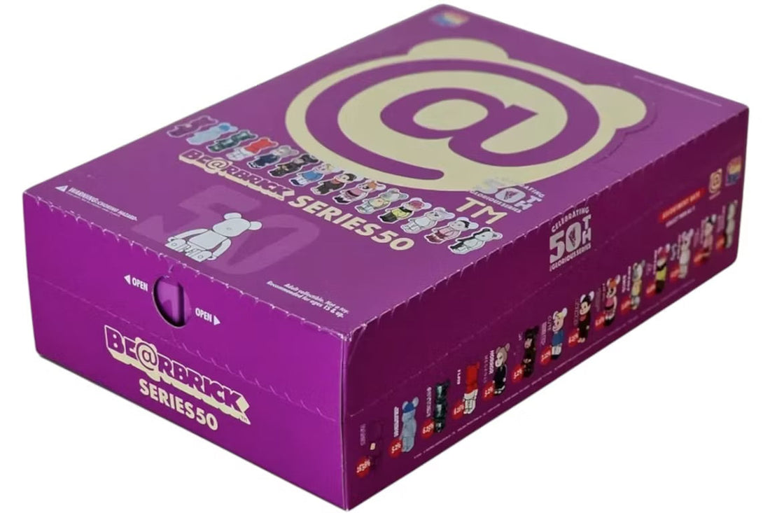 Bearbrick Series 50 Sealed Case 100% 24 Blind Boxes (Sold per piece)