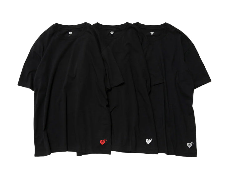 Human Made 3-Pack T-Shirt Set Black