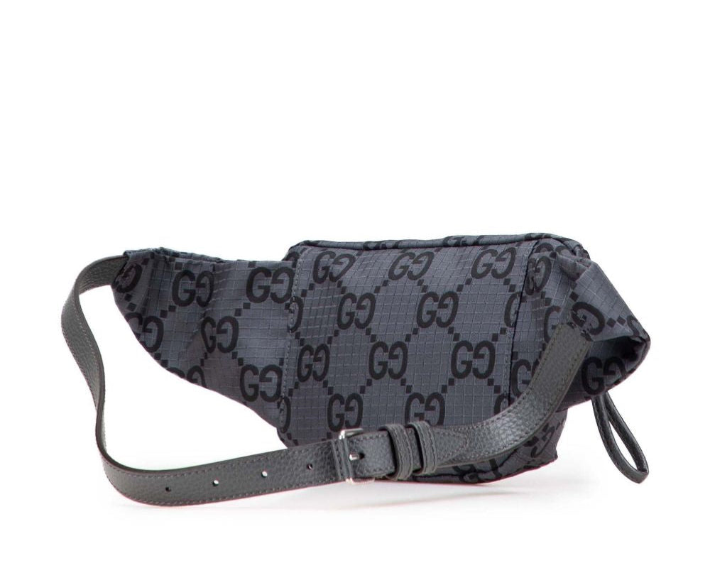 GUCCI GG Nylon Ripstop belt bag Gray