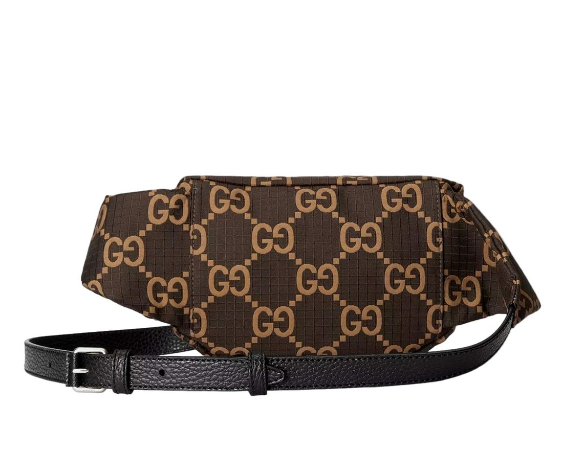 GUCCI GG Nylon Ripstop belt bag Dark Brown