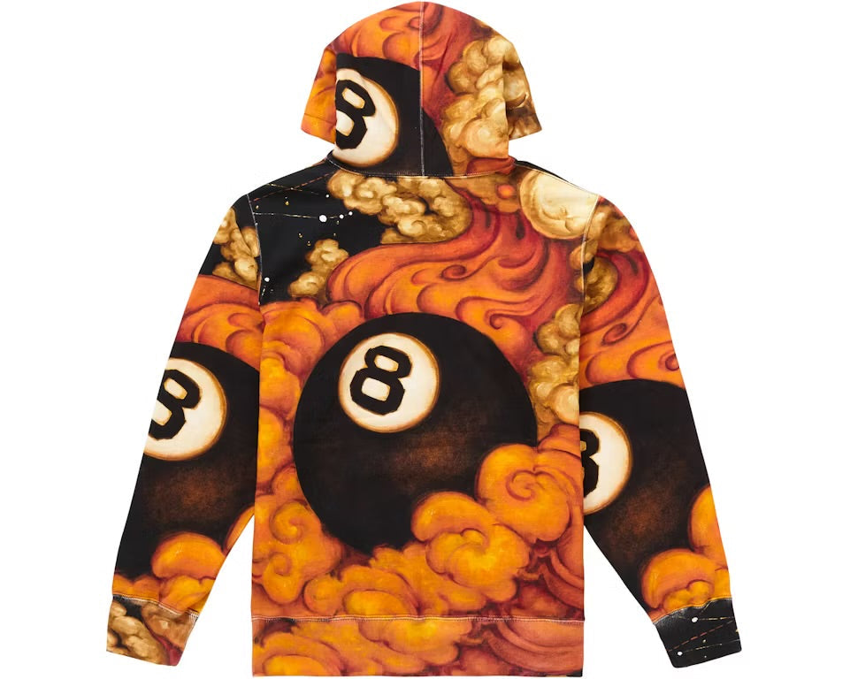 Supreme Martin Wong 8 Ball Hooded Sweatshirt Multi