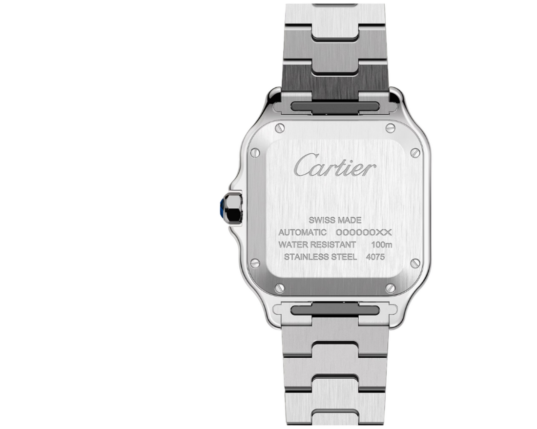 Cartier Santos Medium White Dial Fullset
