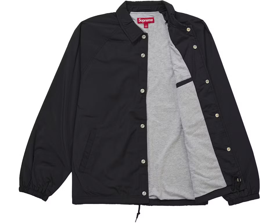 Supreme Old English Arc Coaches Jacket Black