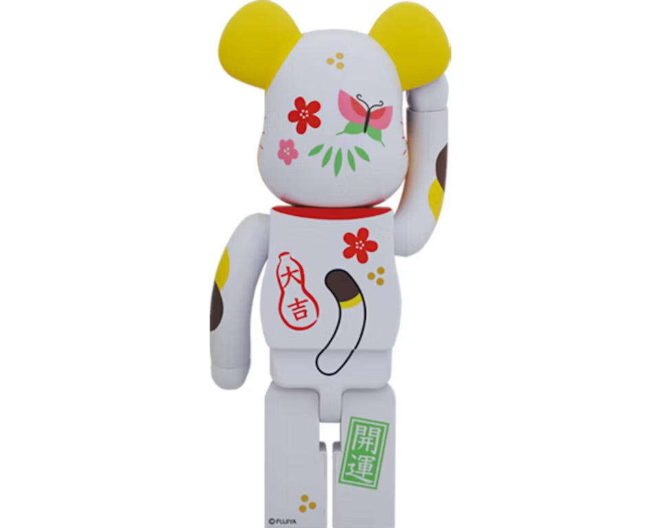 Bearbrick Maneki Neko Peko-chan Fuku 1000%