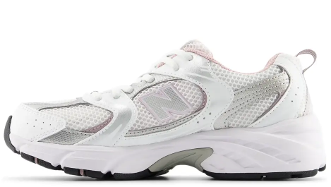 New Balance 530 White Mid Century Pink (GS)