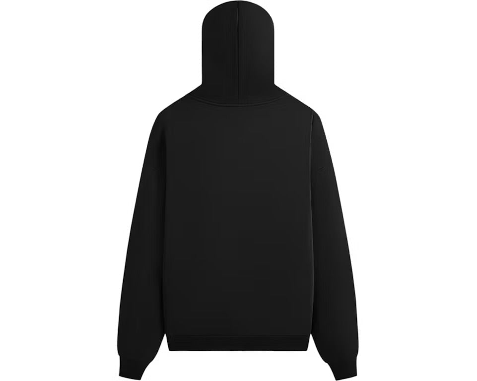 Kith x Batman Logo Vintage Nelson Hoodie Black