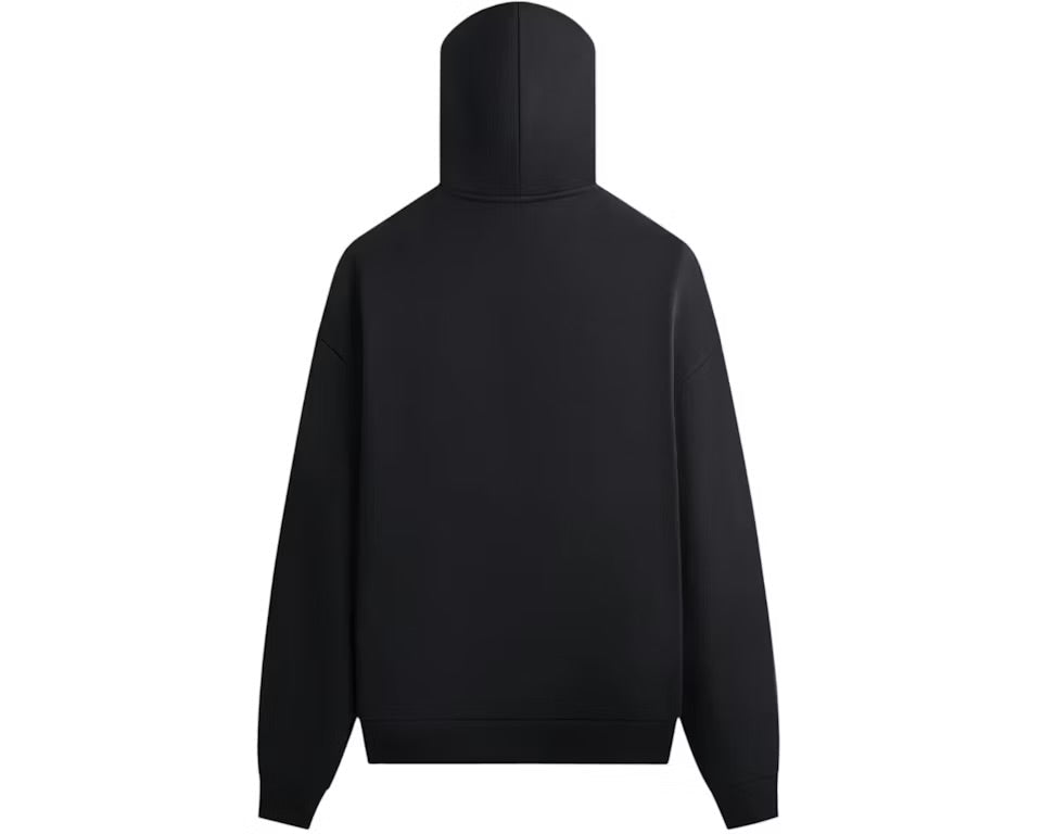 Kith Classic Logo Leopard Applique Nelson Hoodie (SS26) Black