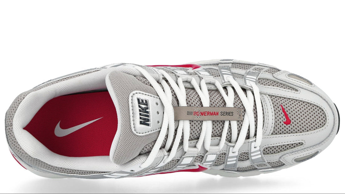 Nike P-6000 Grey Fire Red