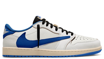Jordan 1 Retro Low OG SP Fragment x Travis Scott Sail Military Blue