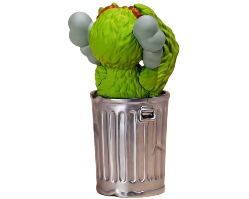 KAWS & Sesame Street Oscar Vinyl Figure