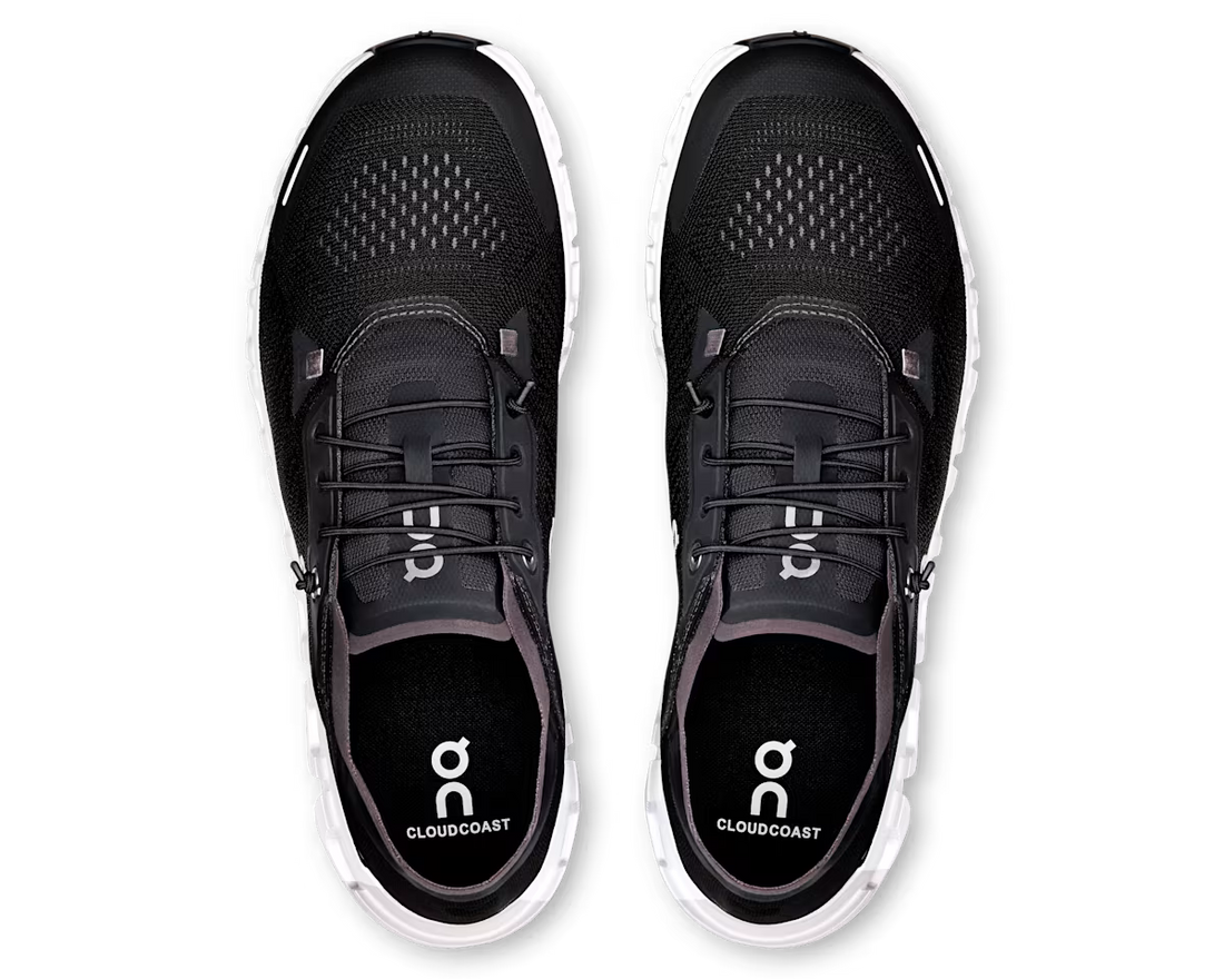 On Running Cloud 6 Coast Black White