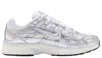 Nike P-6000 White Blue Tint Sail Metallic Silver (Women's)