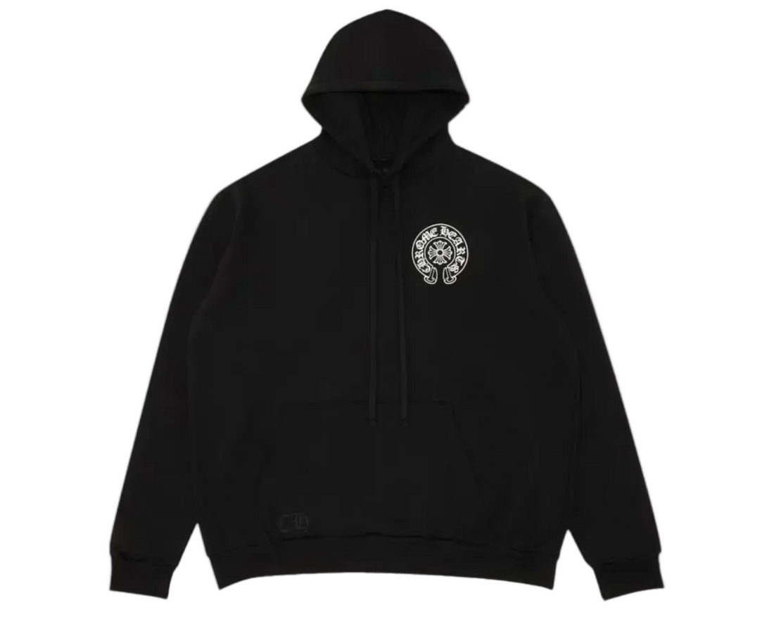 Chrome Hearts  Los Angeles Exclusive Horseshoe Hoodie Black