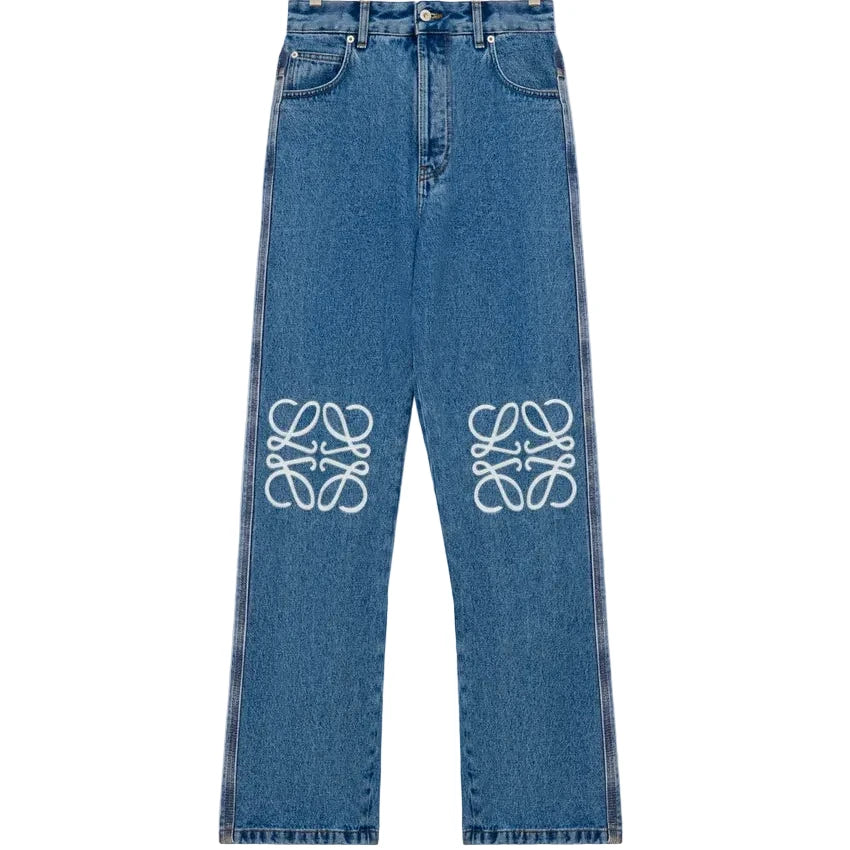 Loewe Anagram Jacket Denim & Baggy Jeans (Set) Like New